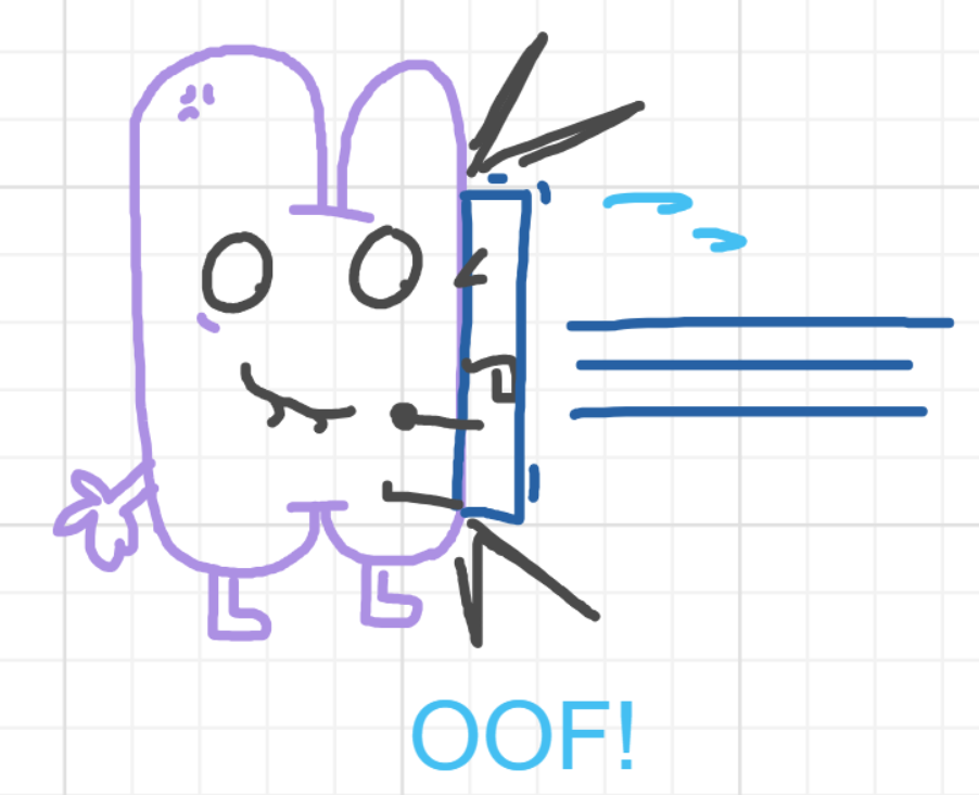 A panel from Running Duos, episode four of the Board Boards object show by Furretwalk/WalkingFurret.